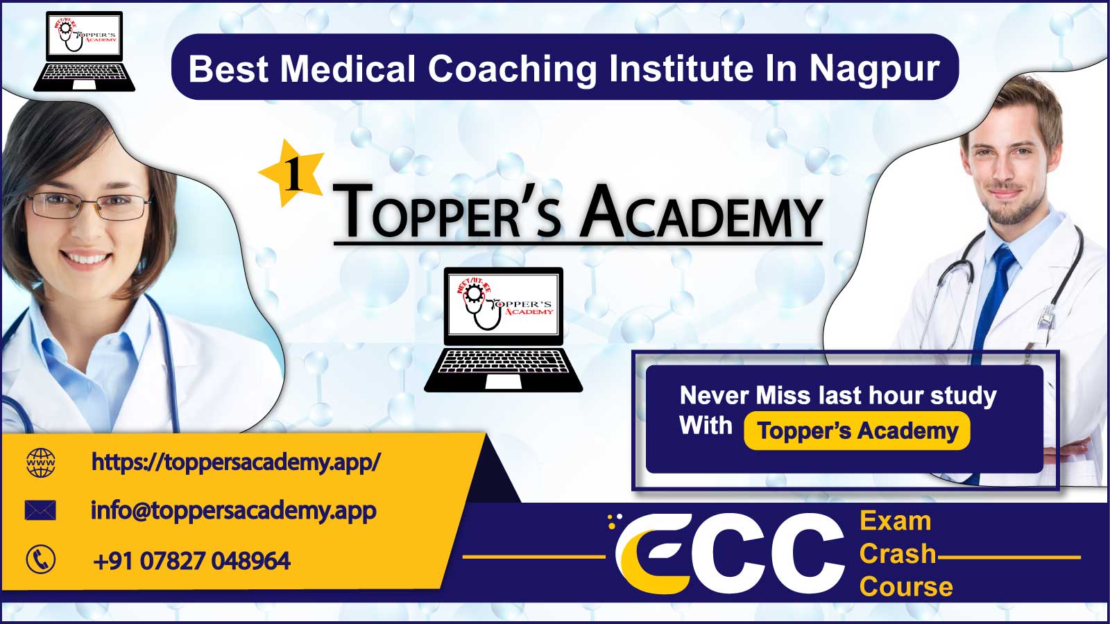 Topper Academy NEET Coaching In Nagpur