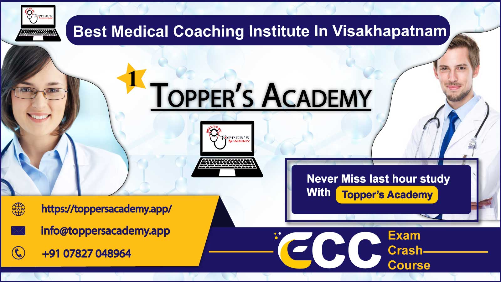 Topper Academy NEET Coaching In Visakhapatnam