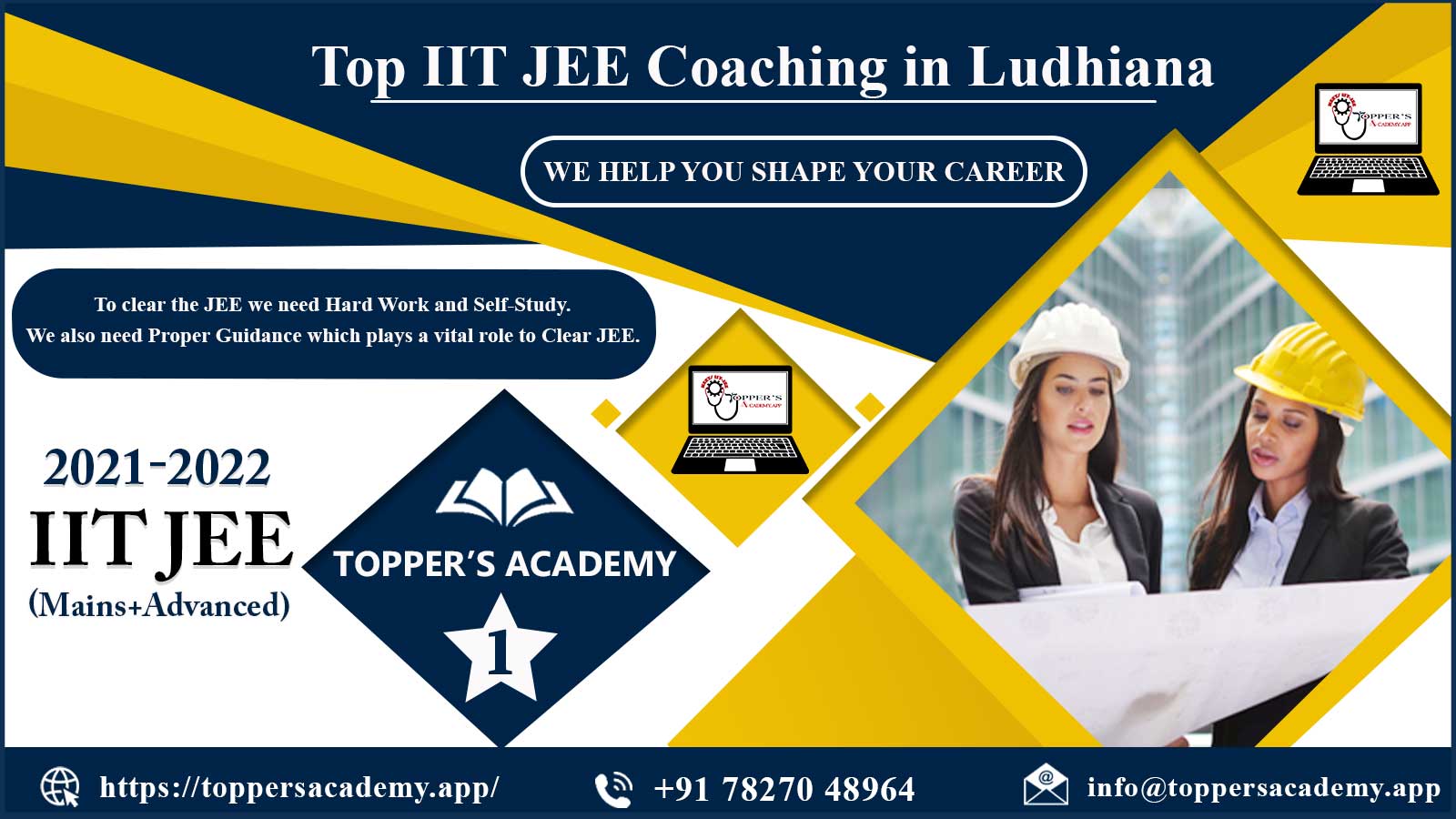 Toppers Academy IIT JEE Coaching in Ludhiana