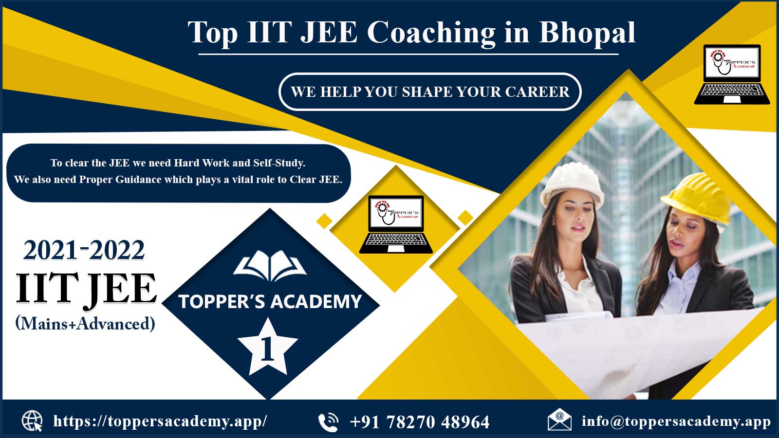 Toppers Academy IIT JEE Coaching in Bhopal