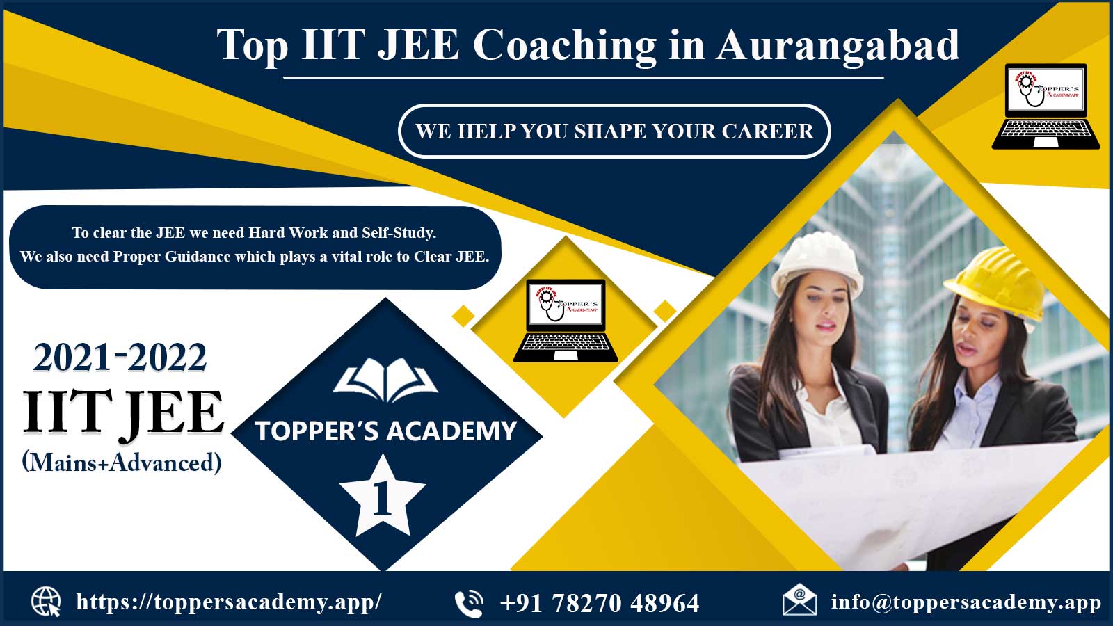 Toppers Academy IIT JEE Coaching in Aurangabad