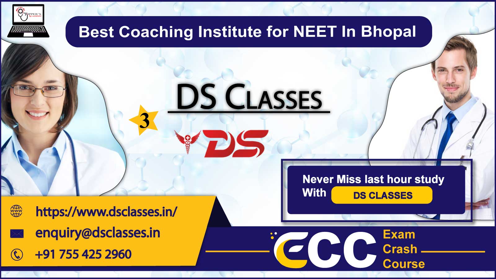 DS NEET Classes in Bhopal