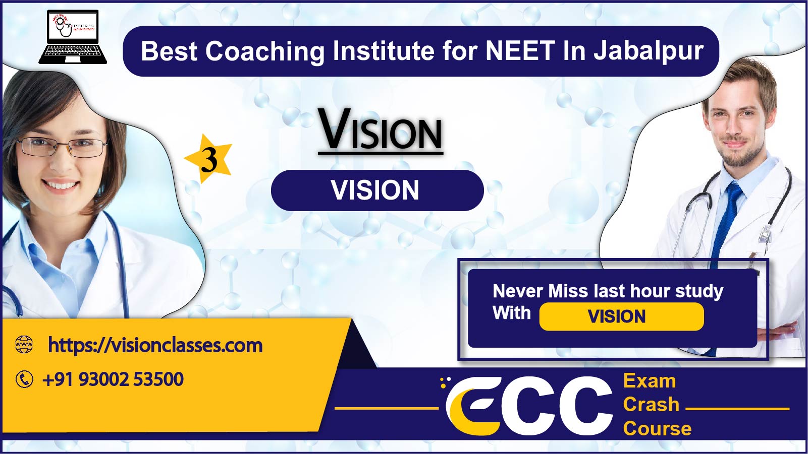 Vision NEET Coaching in Jabalpur