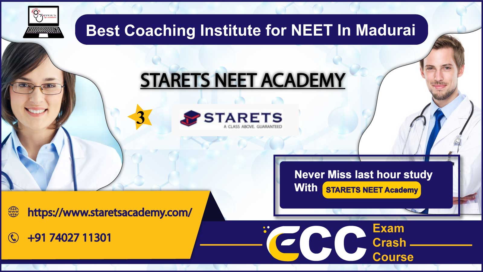 STARETS NEET Academy in Madurai