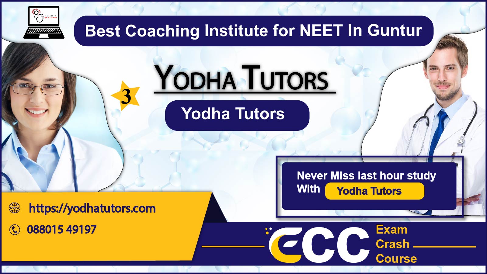 Yodha Tutors NEET Coaching in Guntur