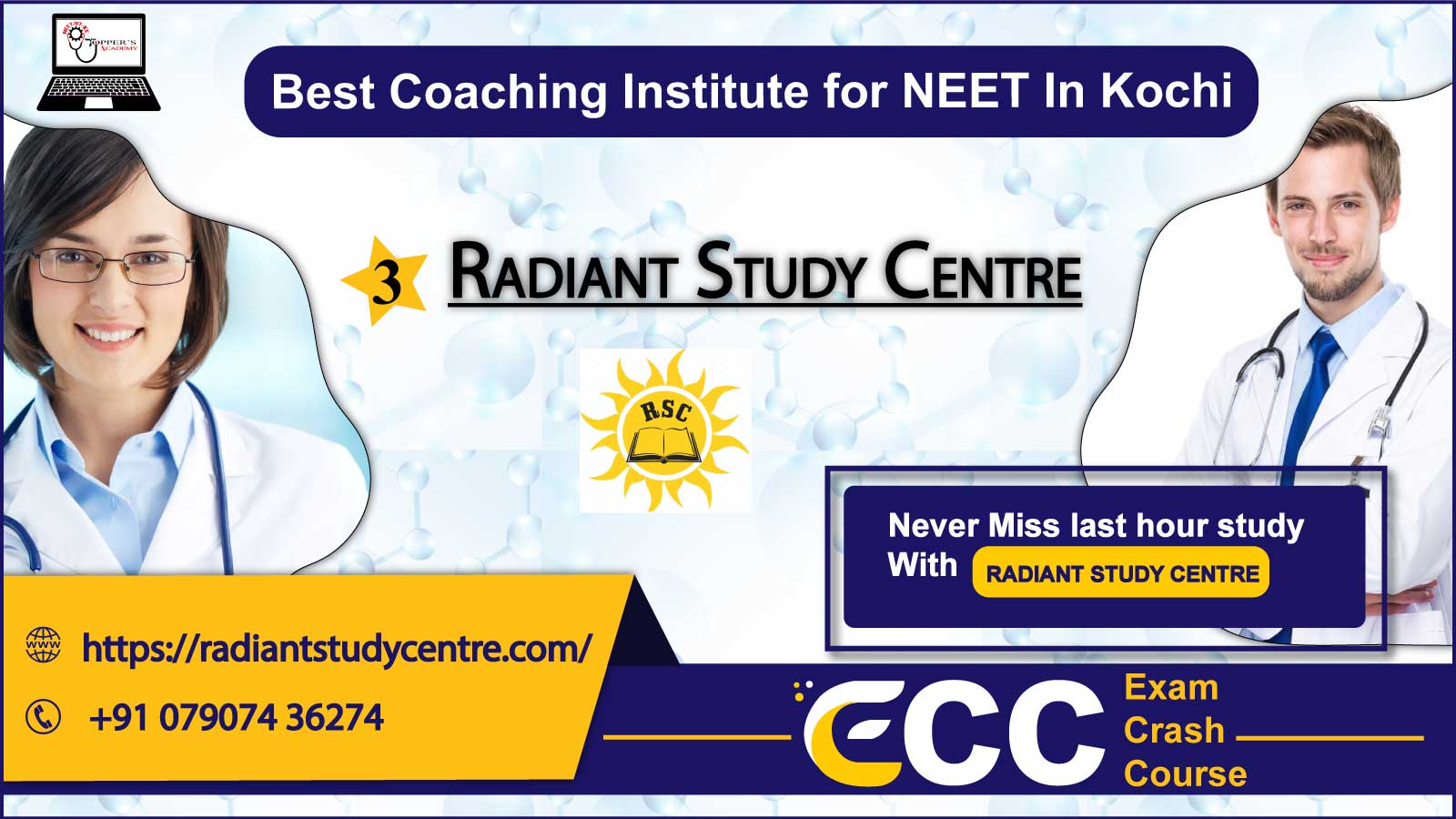 Radiant Study Centre NEET Coaching in Kochi