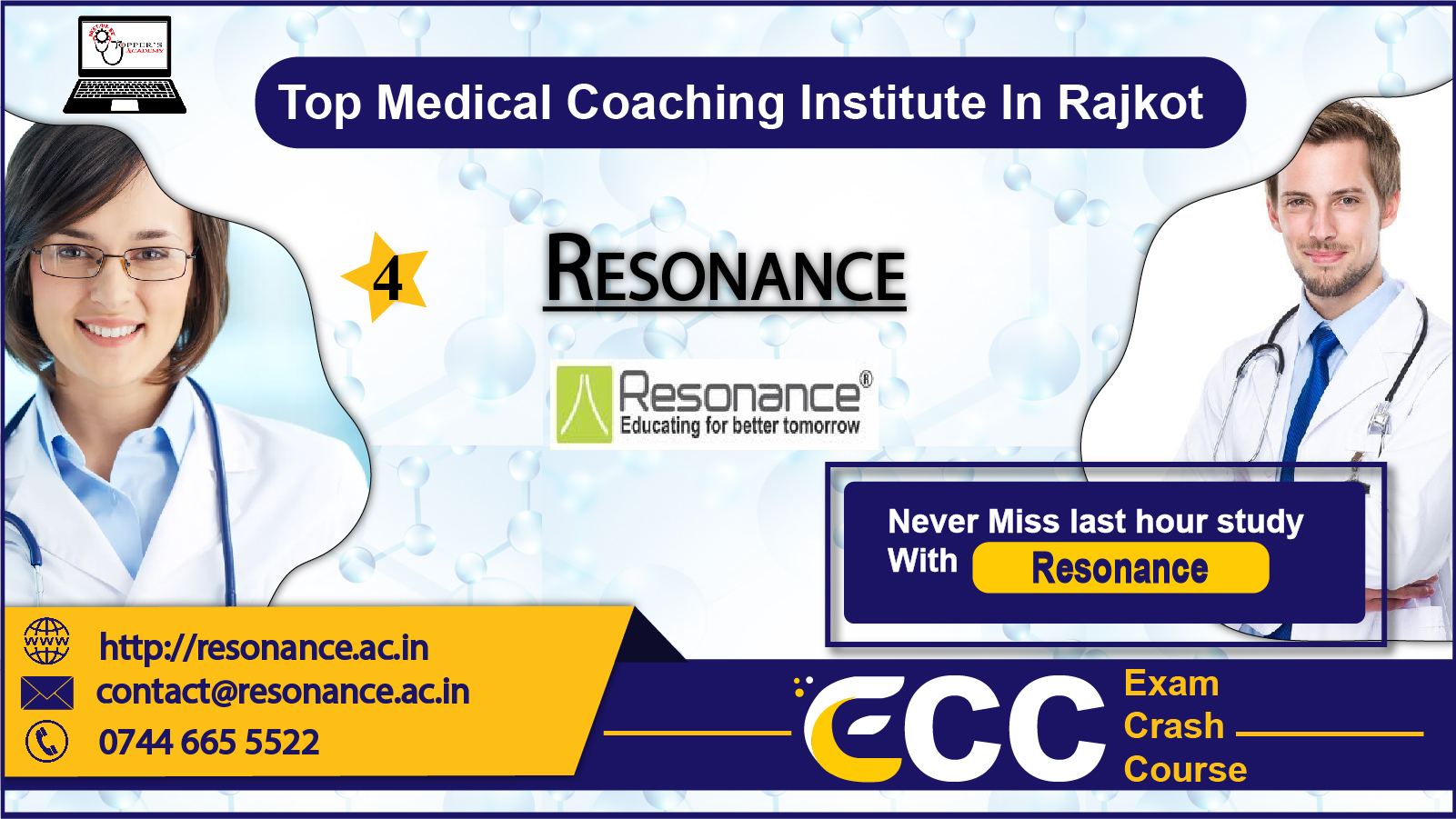  Resonance NEET Coaching in Rajkot