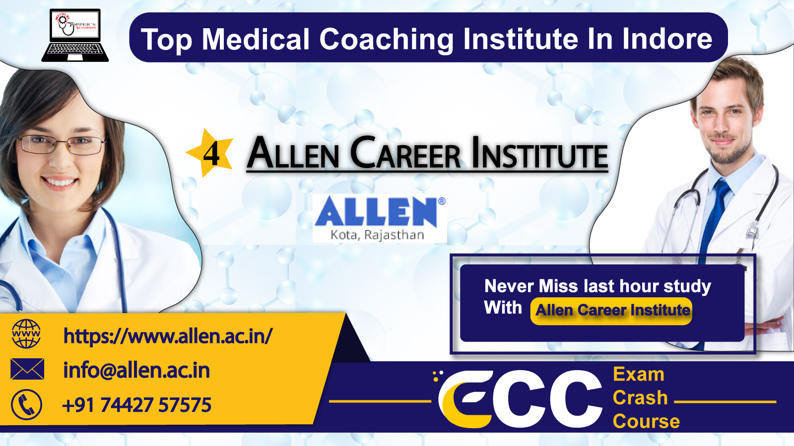 Allen career NEET Coaching In In Indore