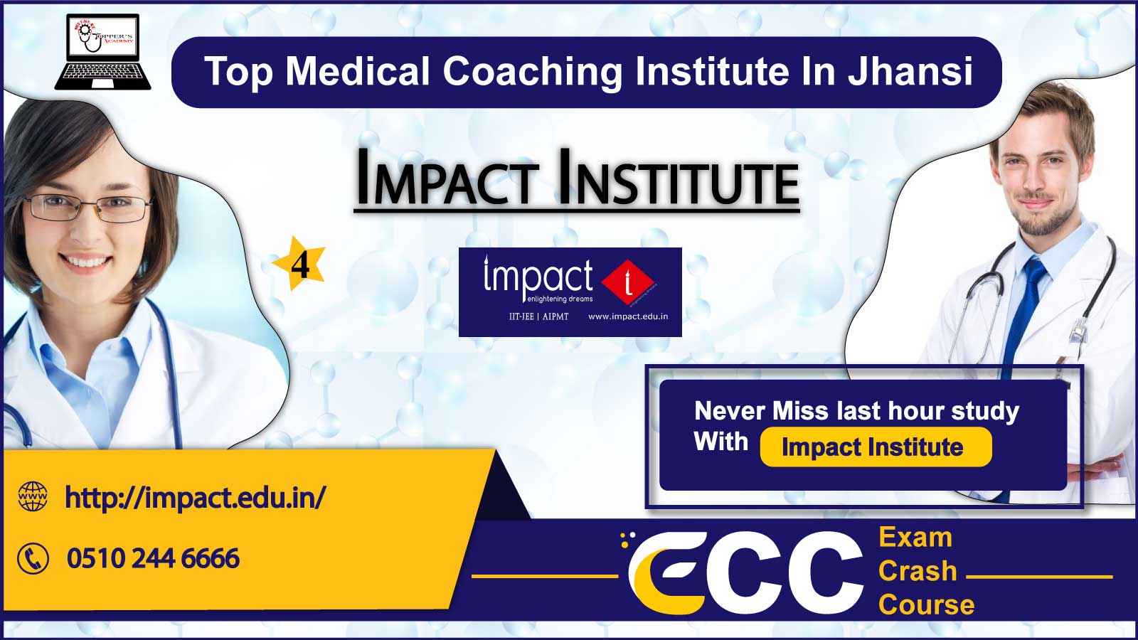 Impact NEET Coaching in Jhansi