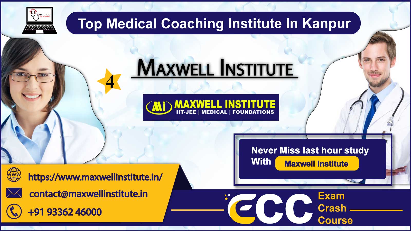 Maxwell Institute NEET Coaching In Kanpur