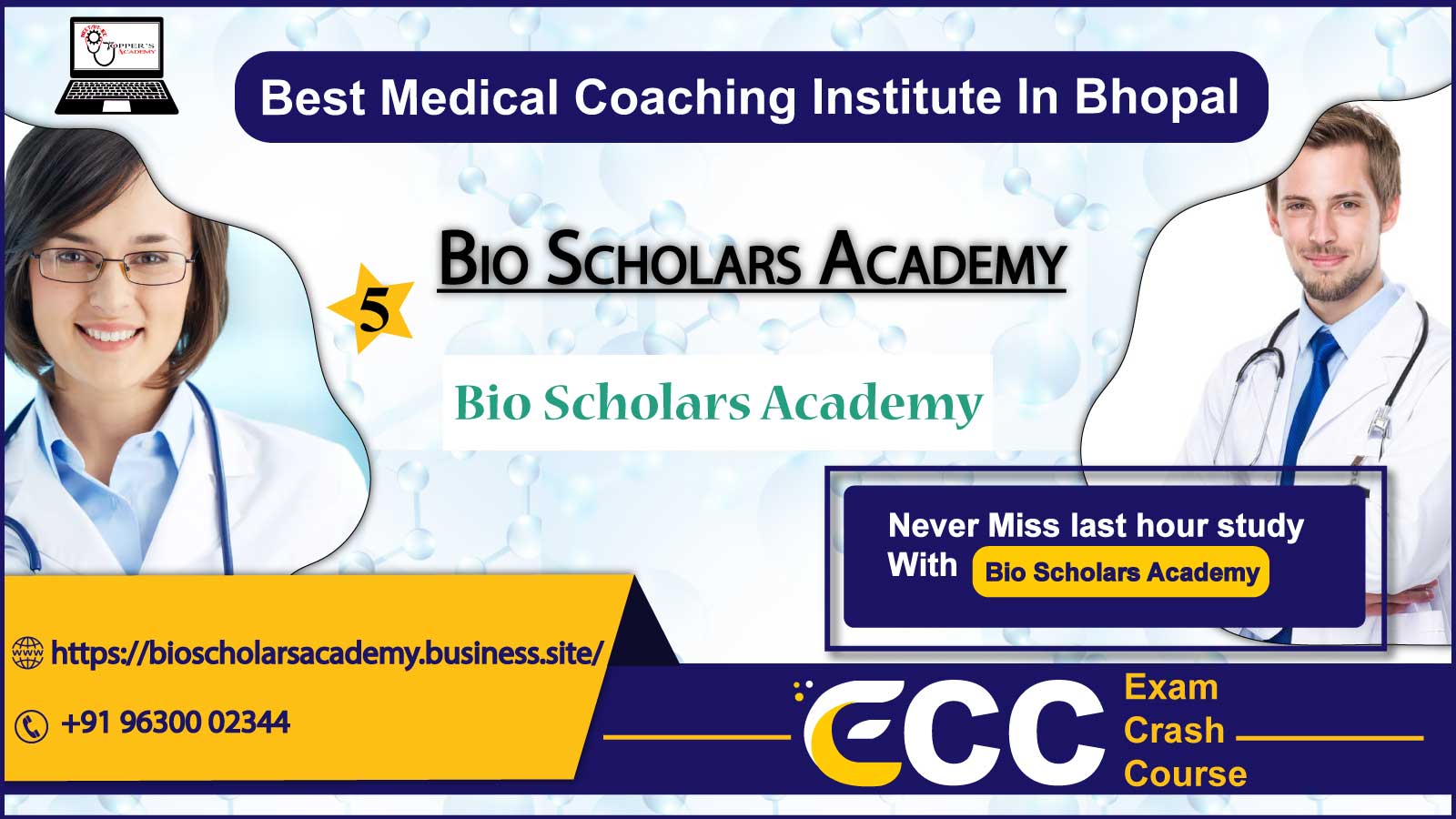 Bio Scholars Academy NEET Coaching In Bhopal