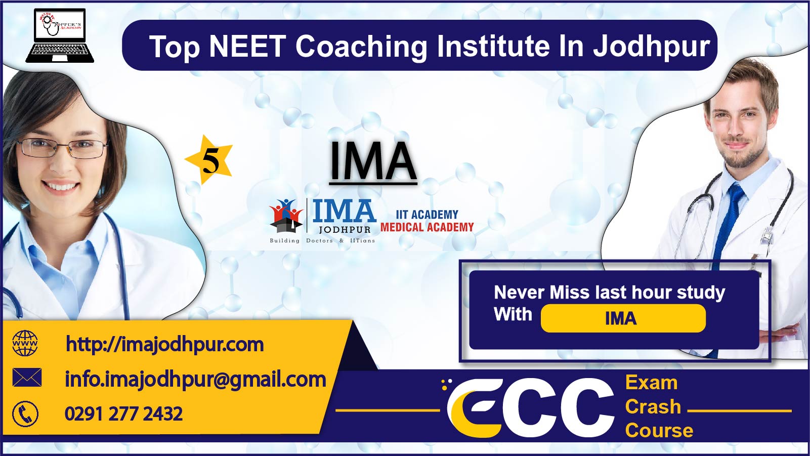 IMA NEET Academy in Jodhpur