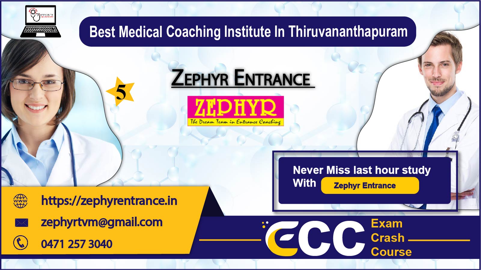 Zephyr NEET Coaching in Thiruvananthapuram