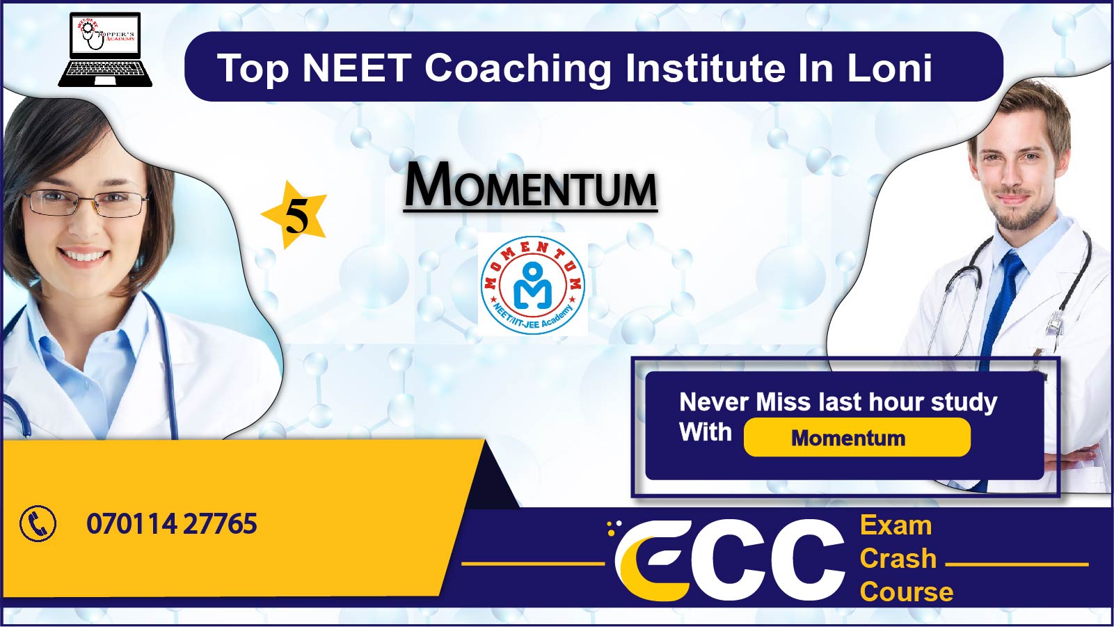 Momentum IIT/NEET Coaching in Loni