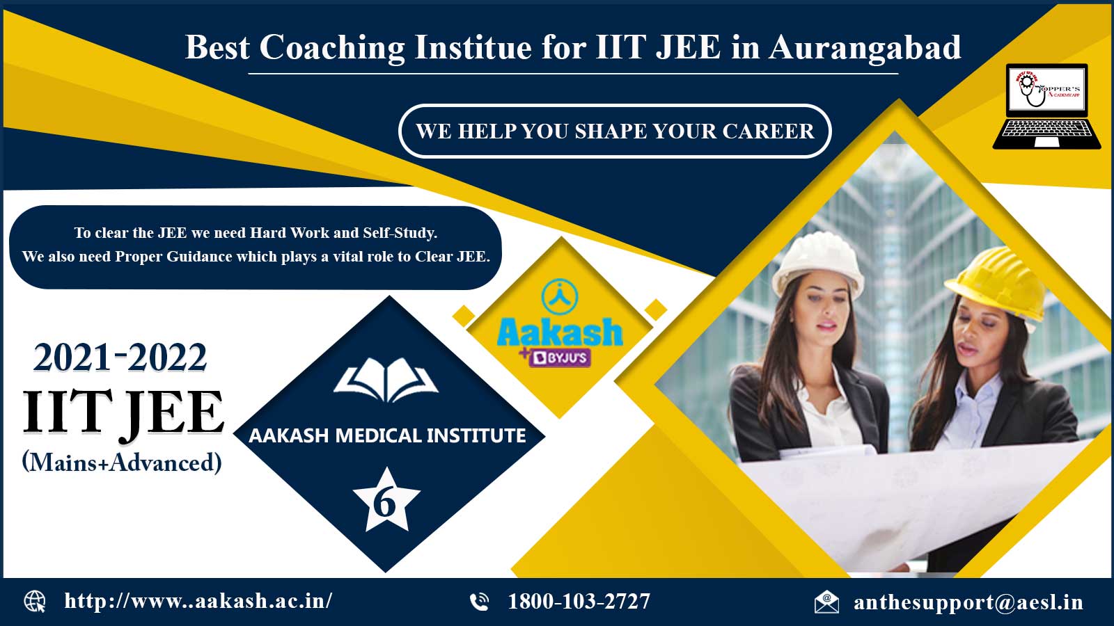 Top IIT JEE Coaching Classes In Aurangabad
