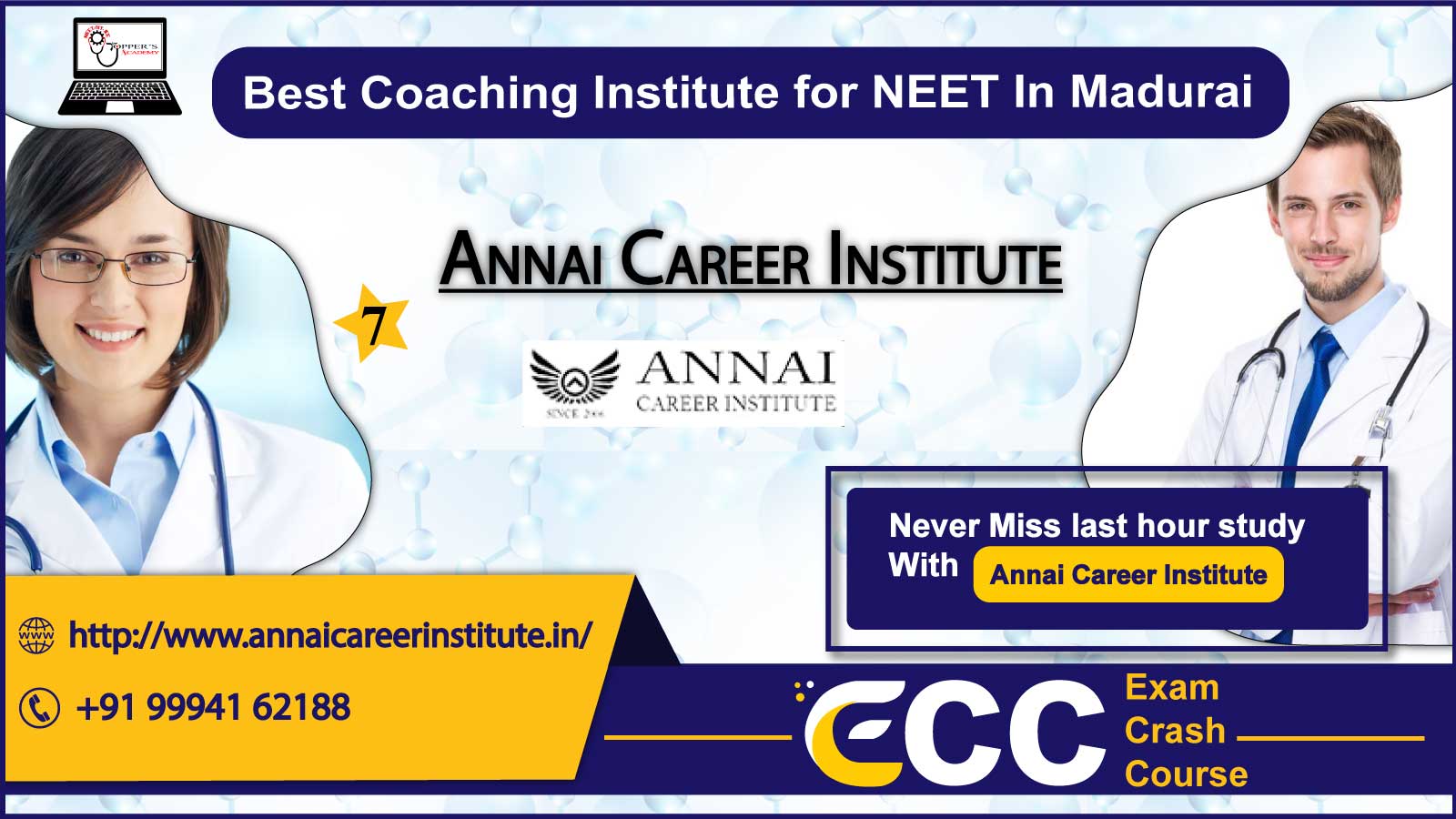 Annai Career NEET Coaching Institute In Madurai