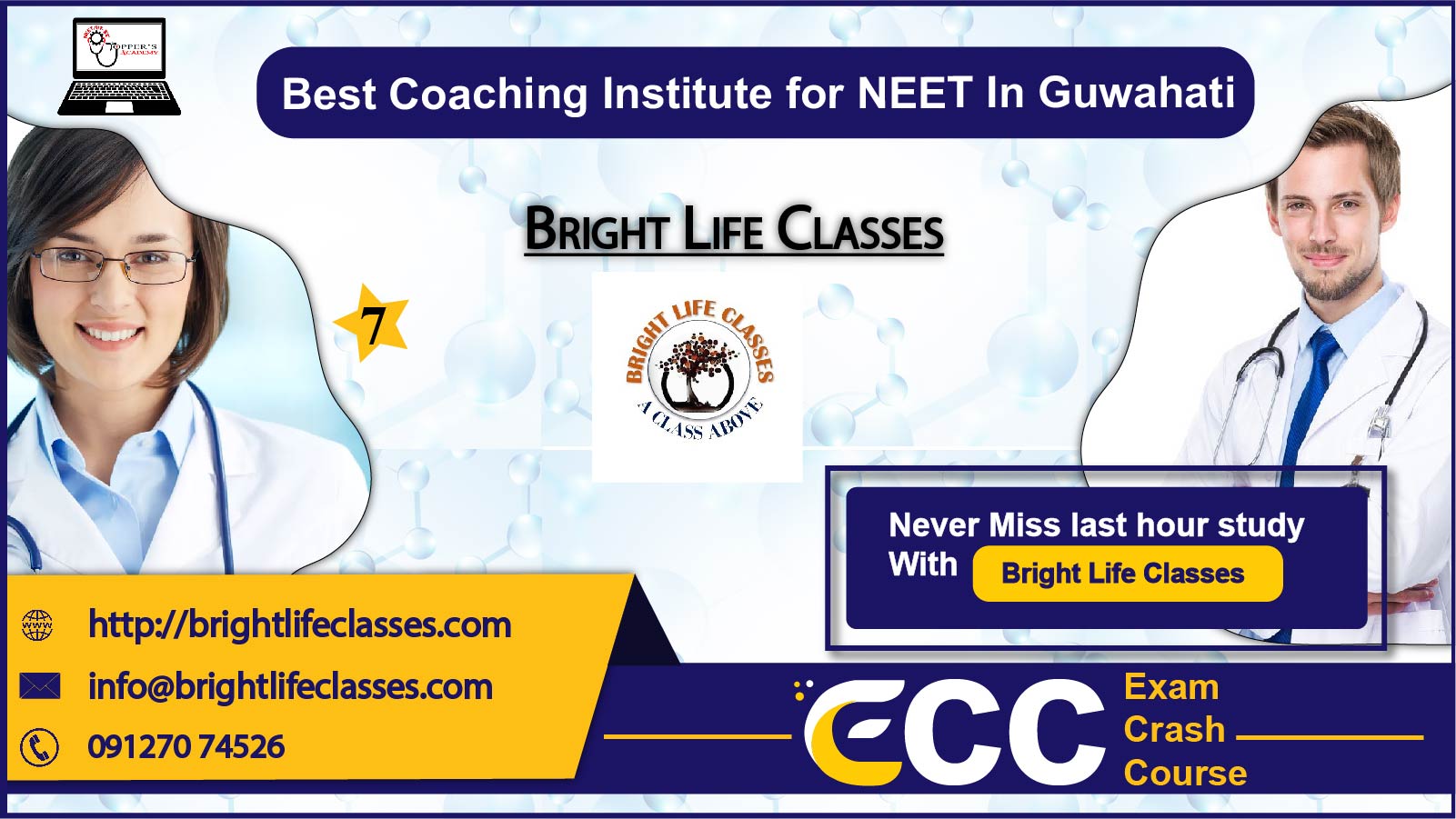 Bright Life Classes NEET Academy in Guwahati