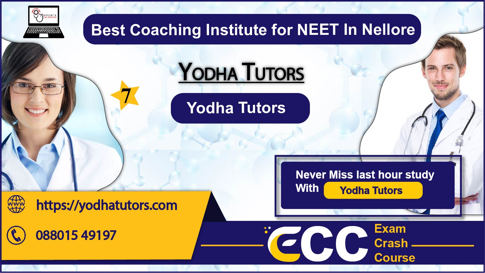 Yodha Tutors NEET Coaching In Nellore