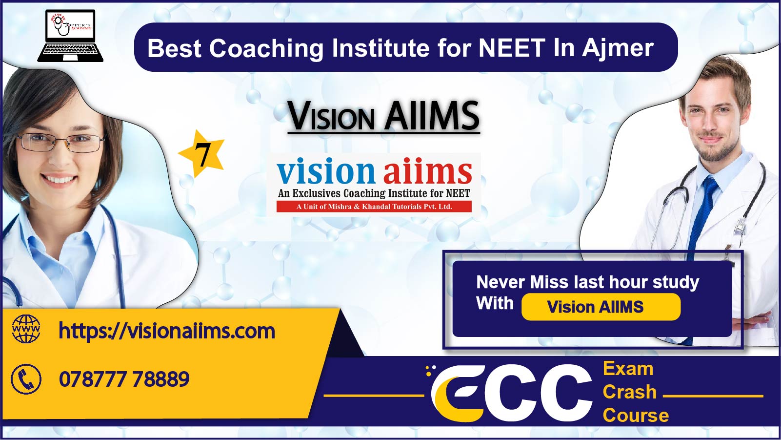 Vision AIIMS NEET Coaching in Ajmer