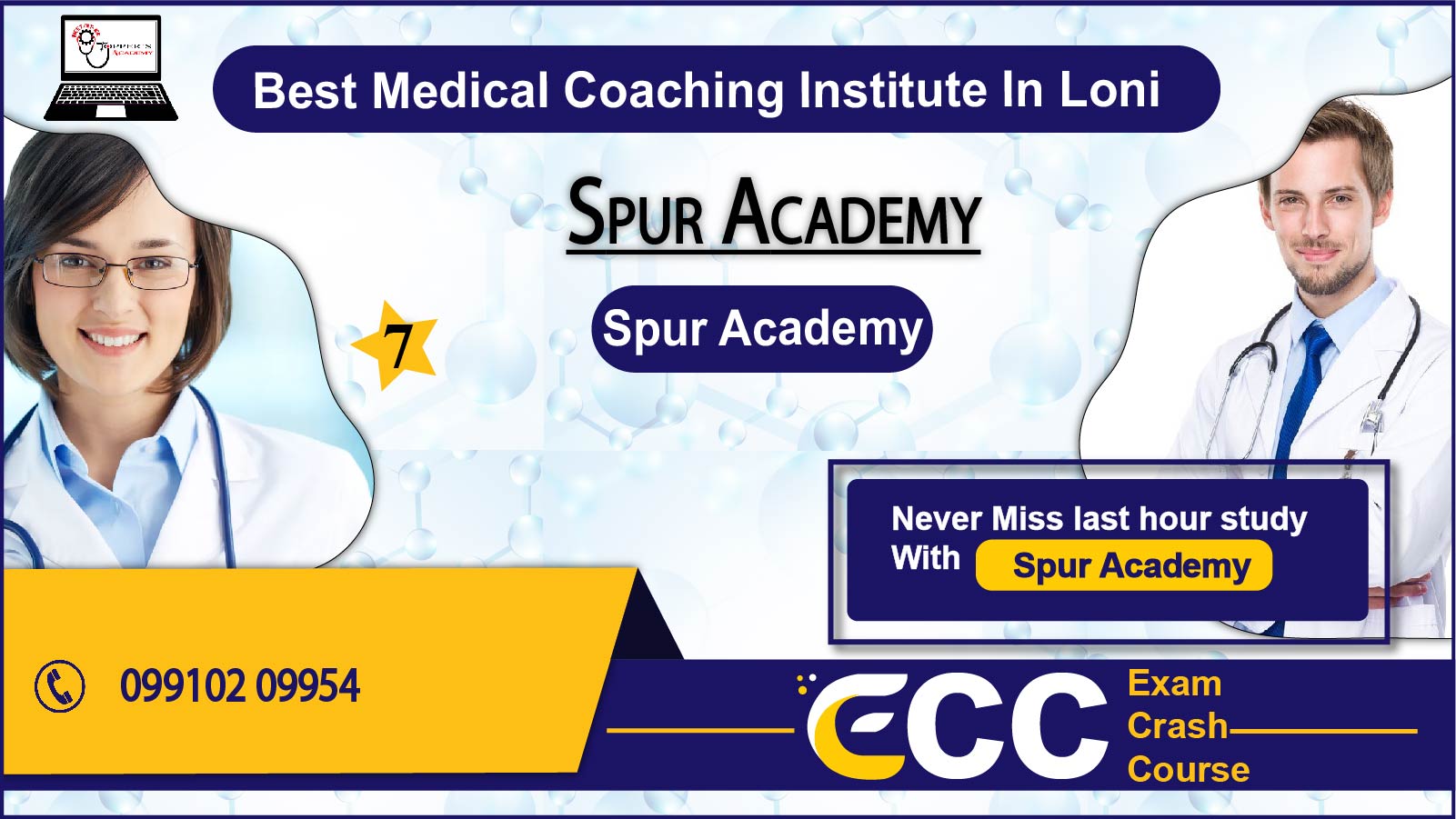 Spur Academy NEET Coaching in Loni