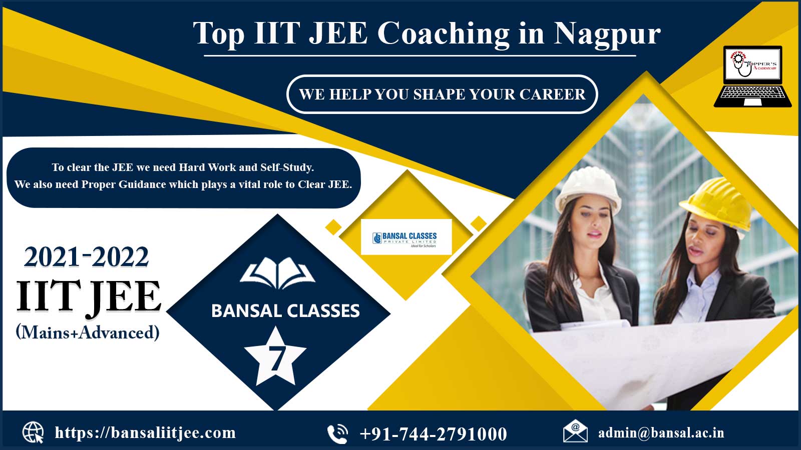 Top IIT JEE Coaching Centers In Nagpur