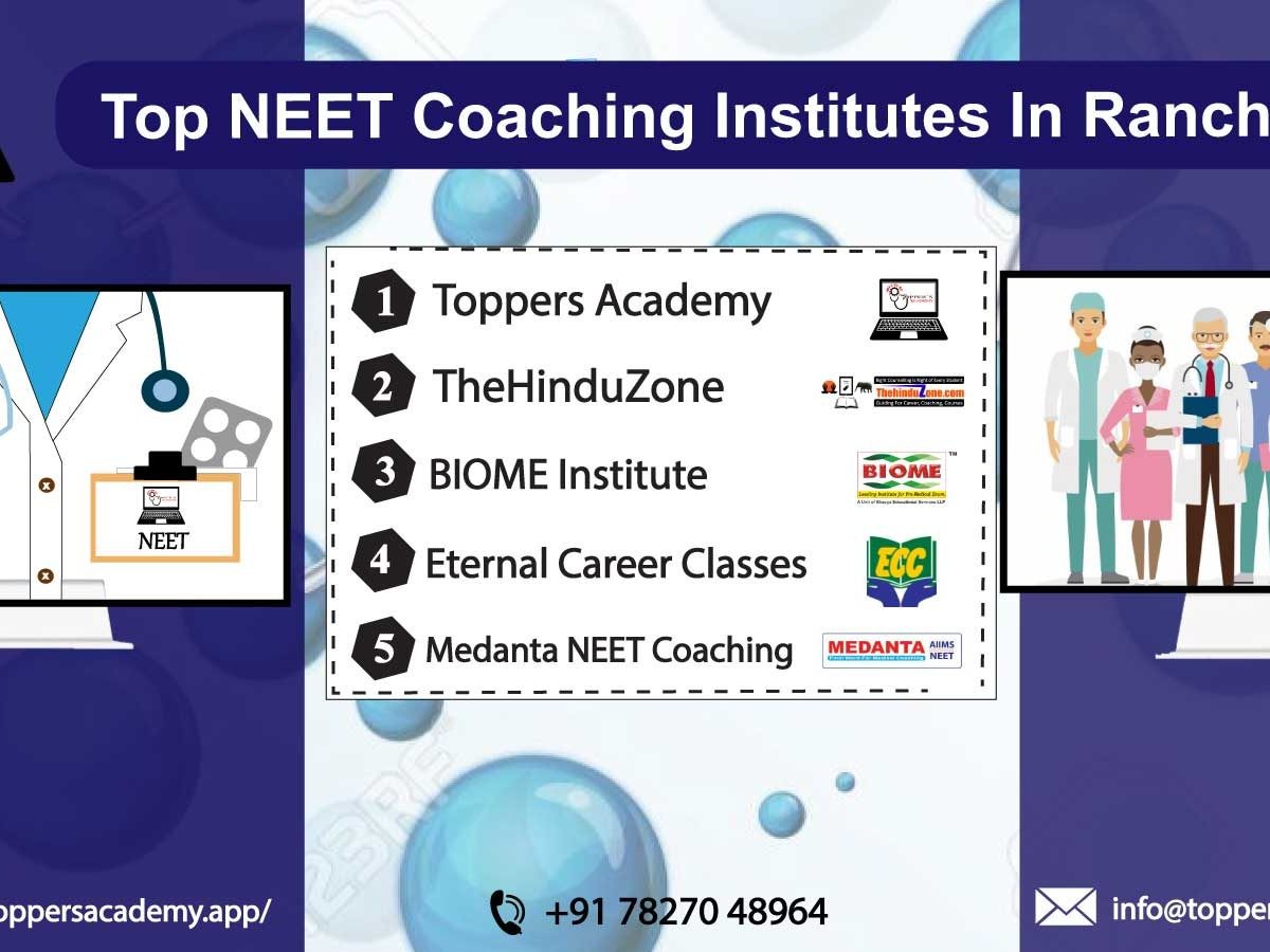 List of the best NEET Coaching In Ranchi