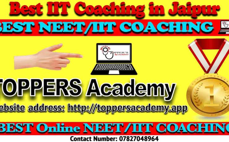 Best IIT JEE Coaching in Jaipur