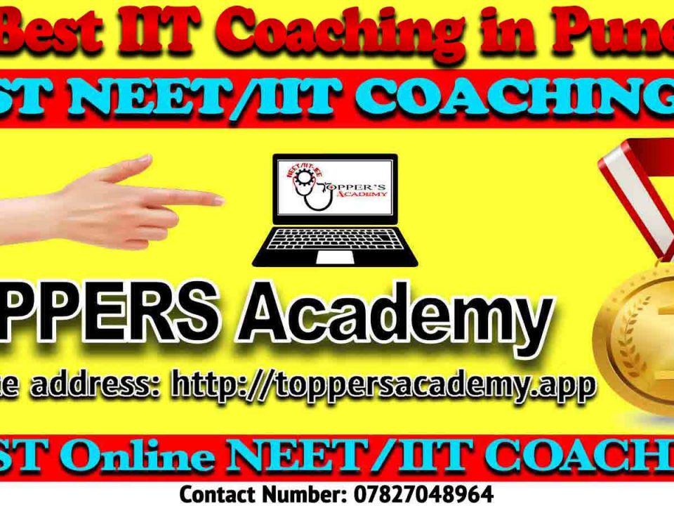 Top IIT JEE Coaching in Pune