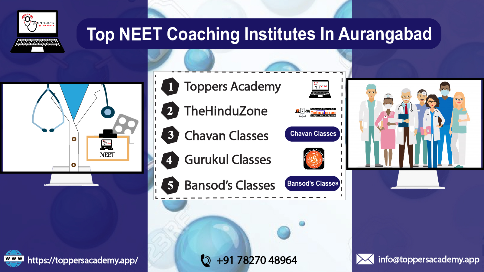 List of the best NEET Coaching In Aurangabad