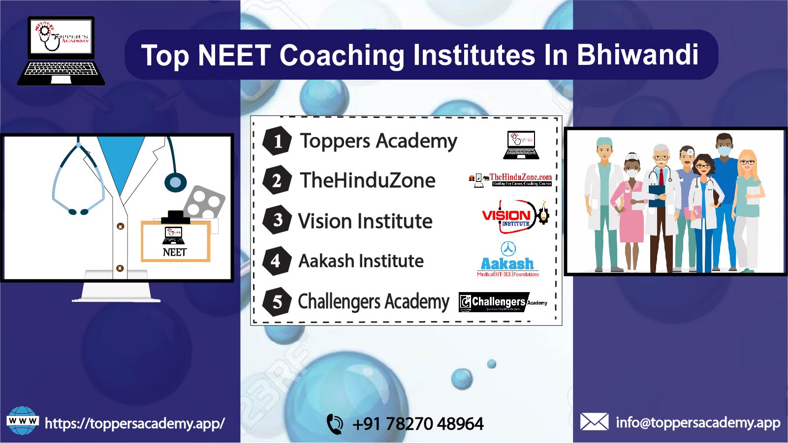 List OF The Best NEET Coaching In Bhiwandi
