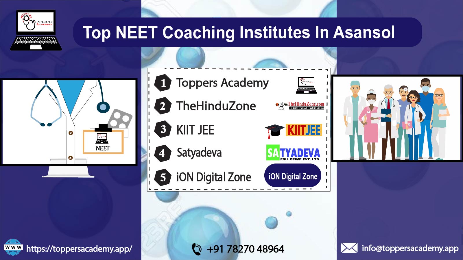 List of the top NEET Coaching In Asansol