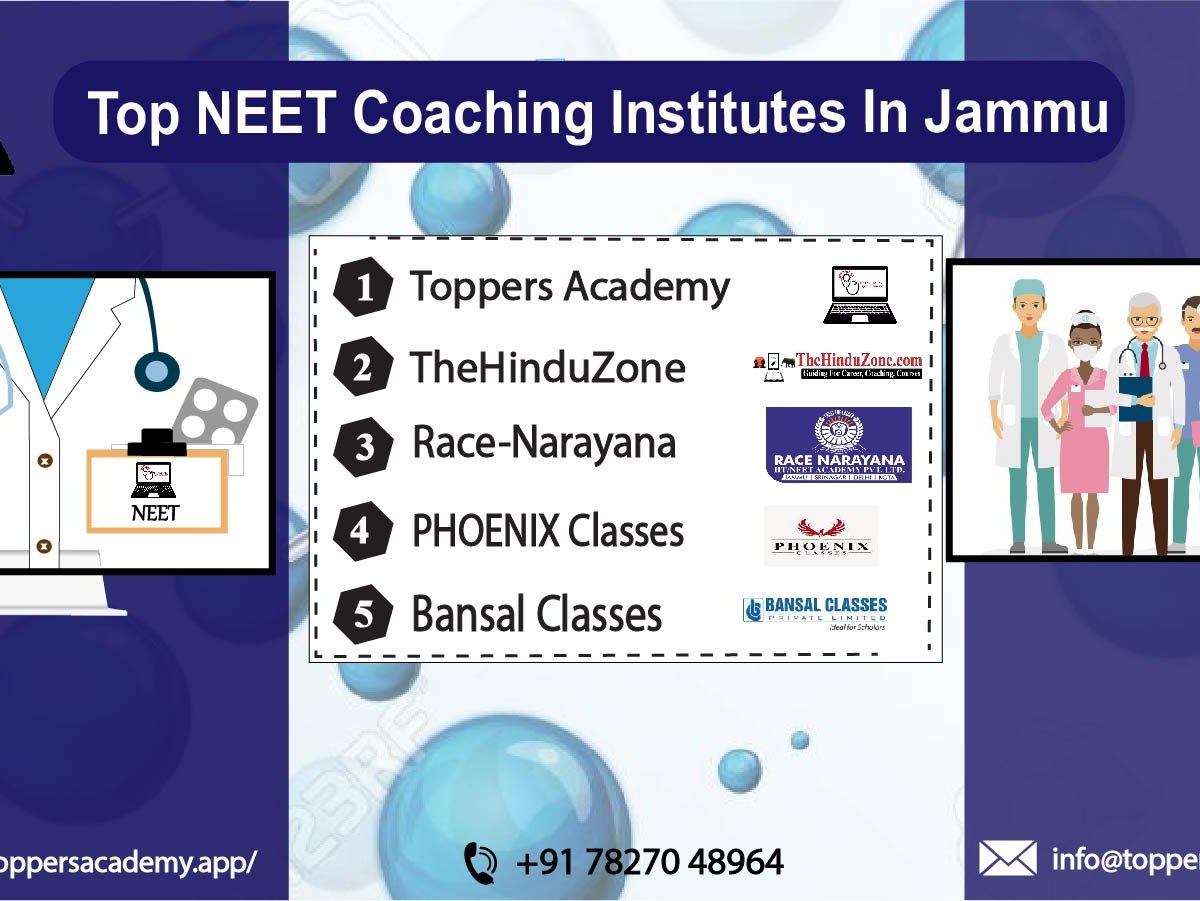 List of The top NEET Coaching In Jammu