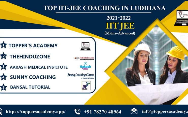 List Of The Best IIT JEE Coaching In Ludhiana