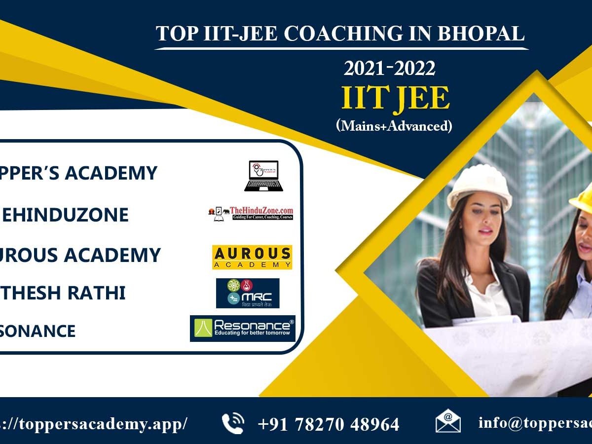 List of the best IIT JEE Coaching In Bhopal