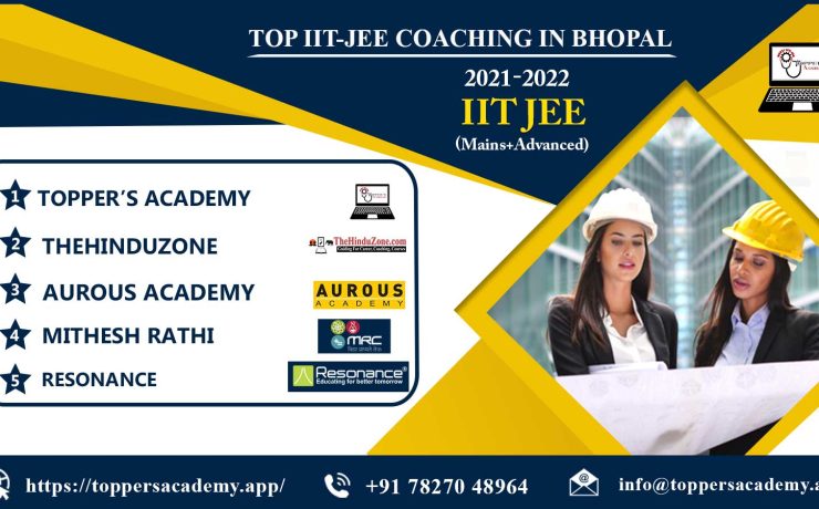 List of the best IIT JEE Coaching In Bhopal