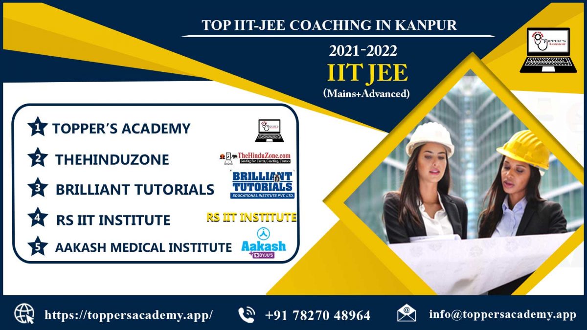 List of the best IIT JEE Coaching In Kanpur