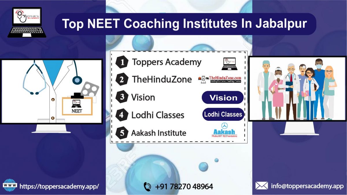 List of the best NEET Coaching in Jabalpur