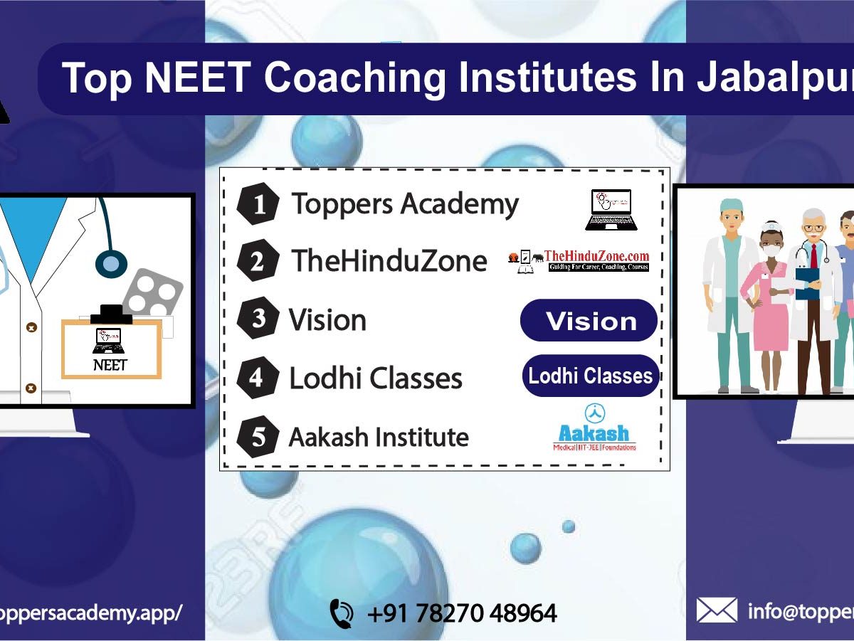 List of the best NEET Coaching in Jabalpur