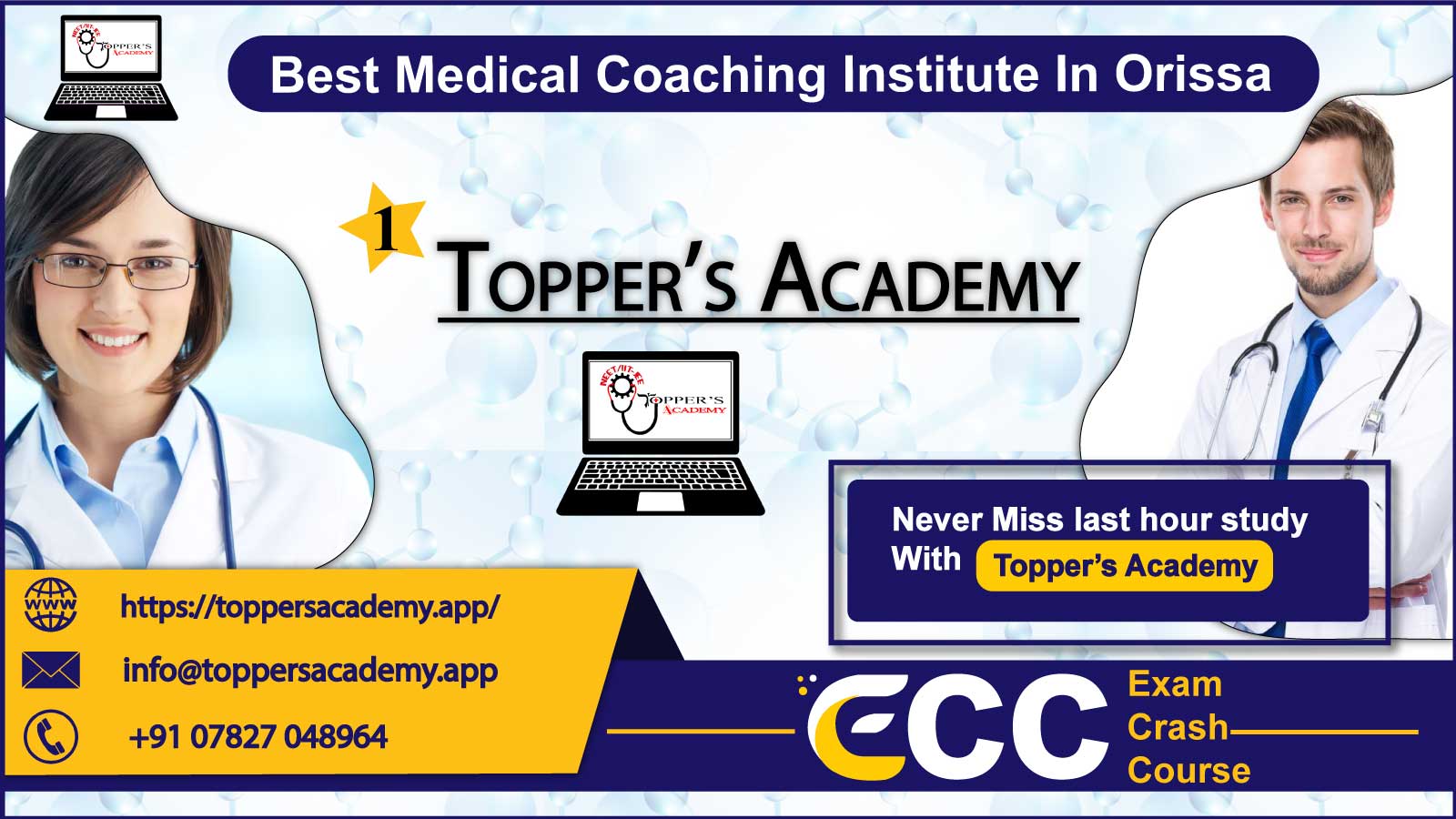 Toppers Academy NEET Coaching In Orissa