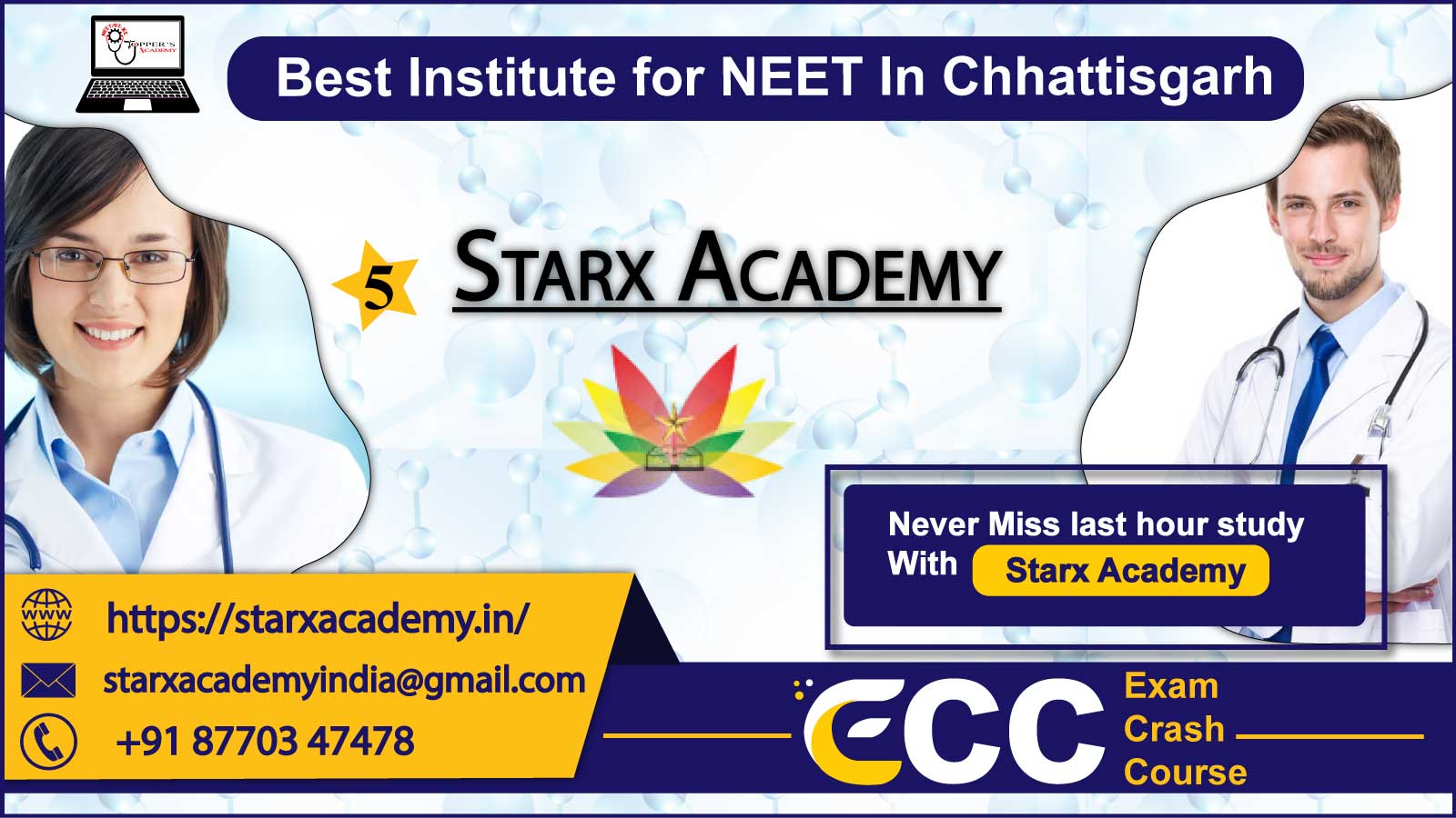 Starx NEET Coaching In Chhattisgarh