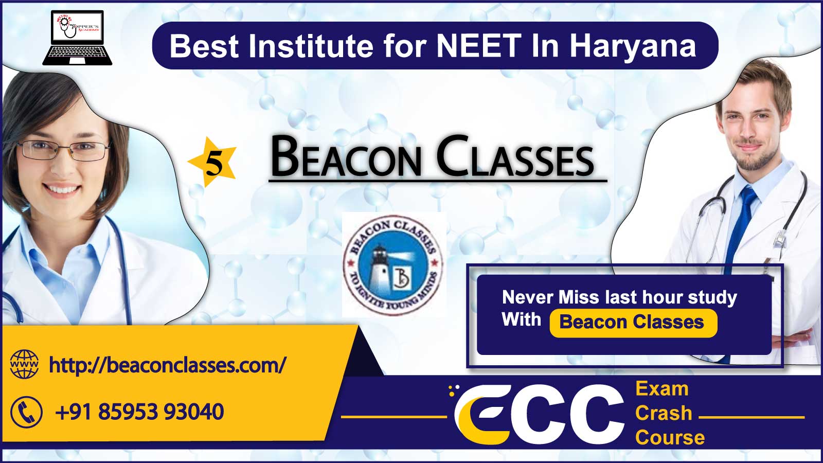 Beacon Clasees NEET coaching In Haryana