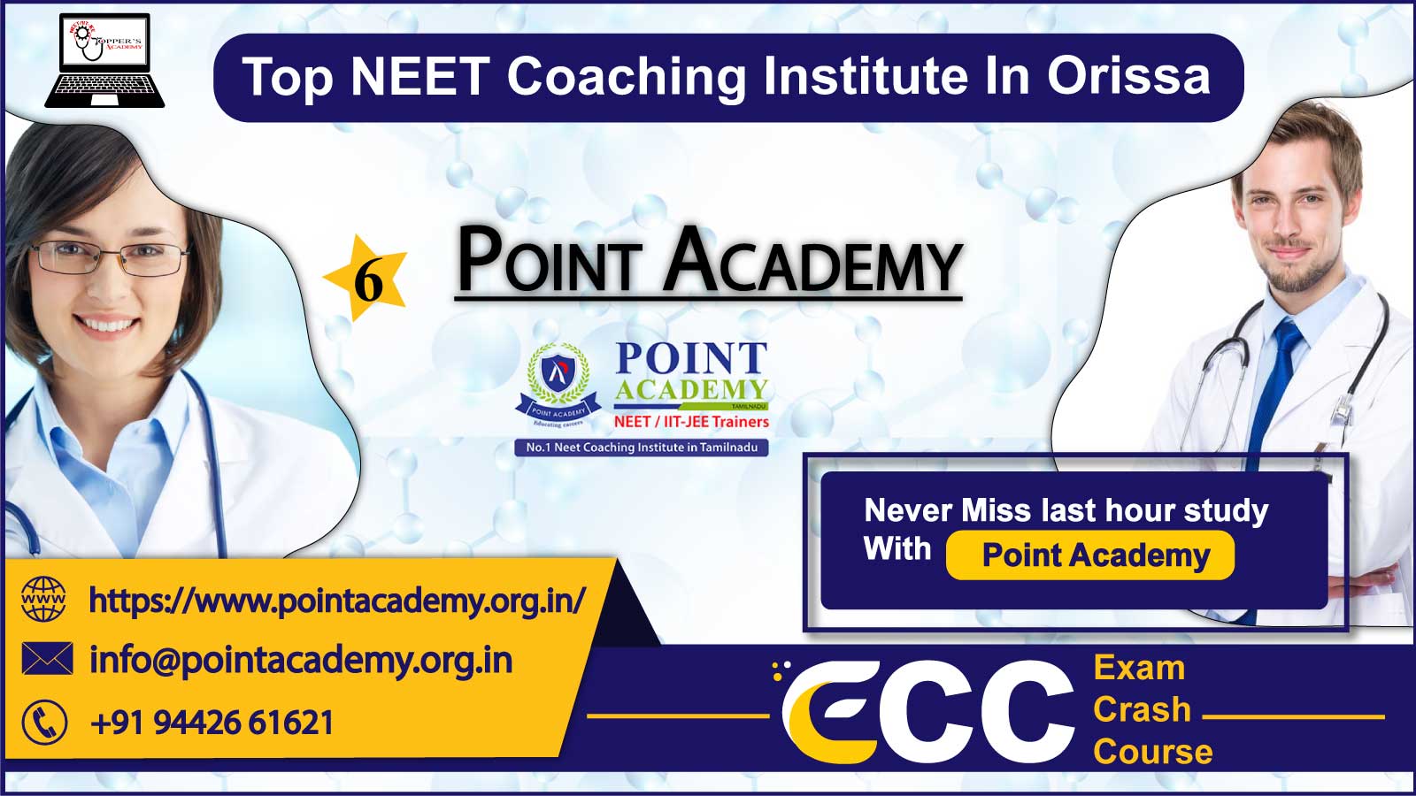 Point Academy NEET Coaching In Orissa