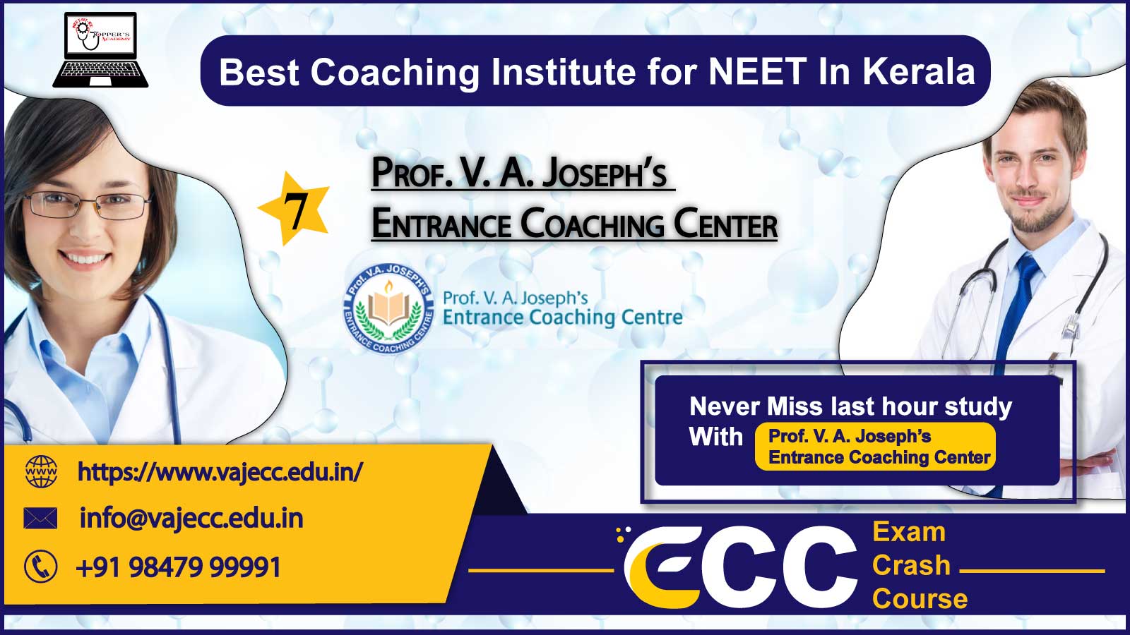 Prof. V. A. Joseph’s Neet Coaching in Kerala