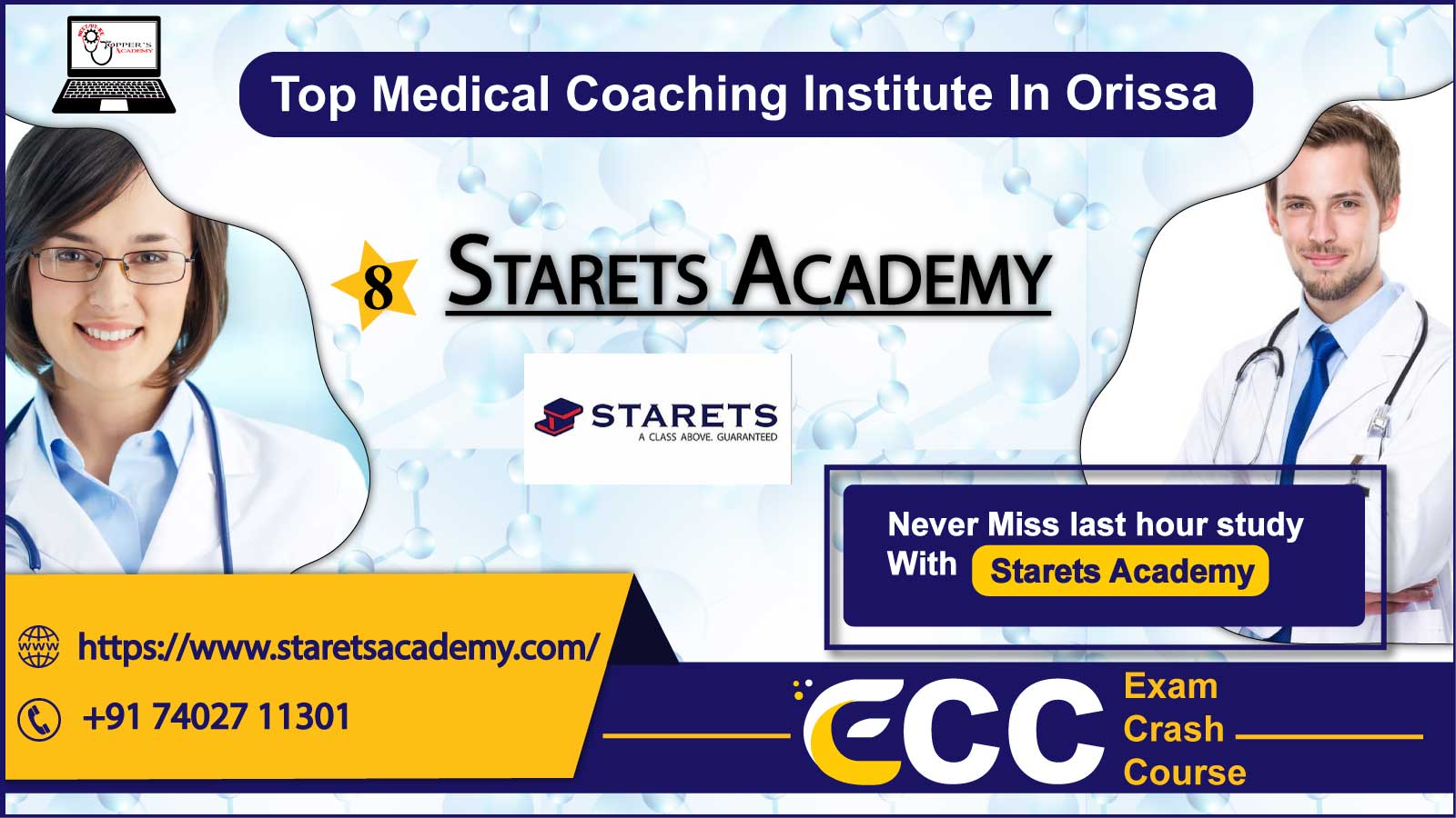 Starets Academy NEET Coaching In Orissa