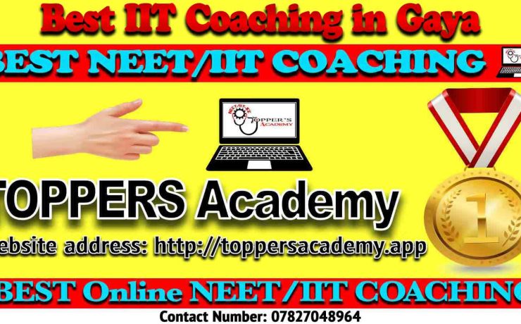 Best IIT JEE Coaching in Gaya