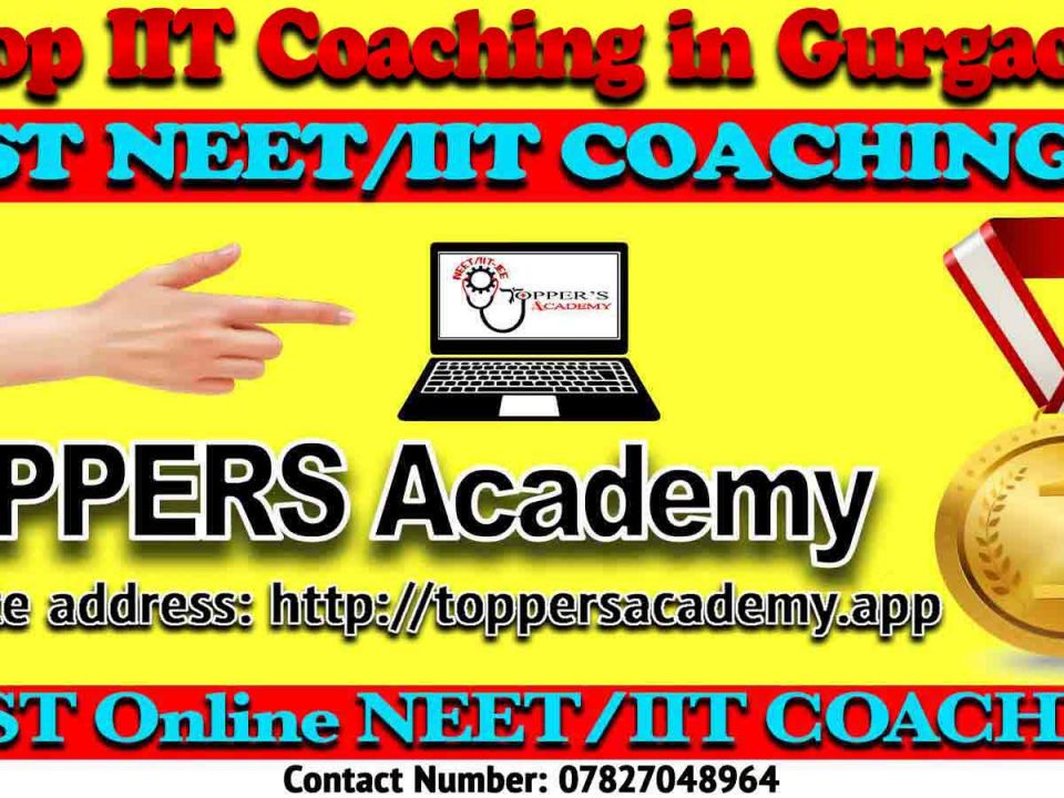 Best IIT JEE Coaching in Gurgaon