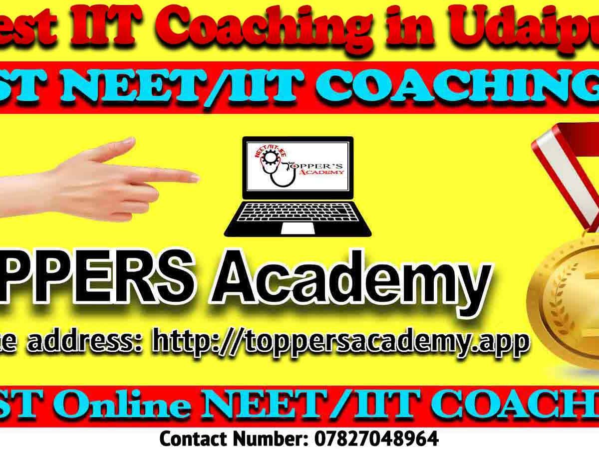 Best IIT JEE Coaching in Udaipur