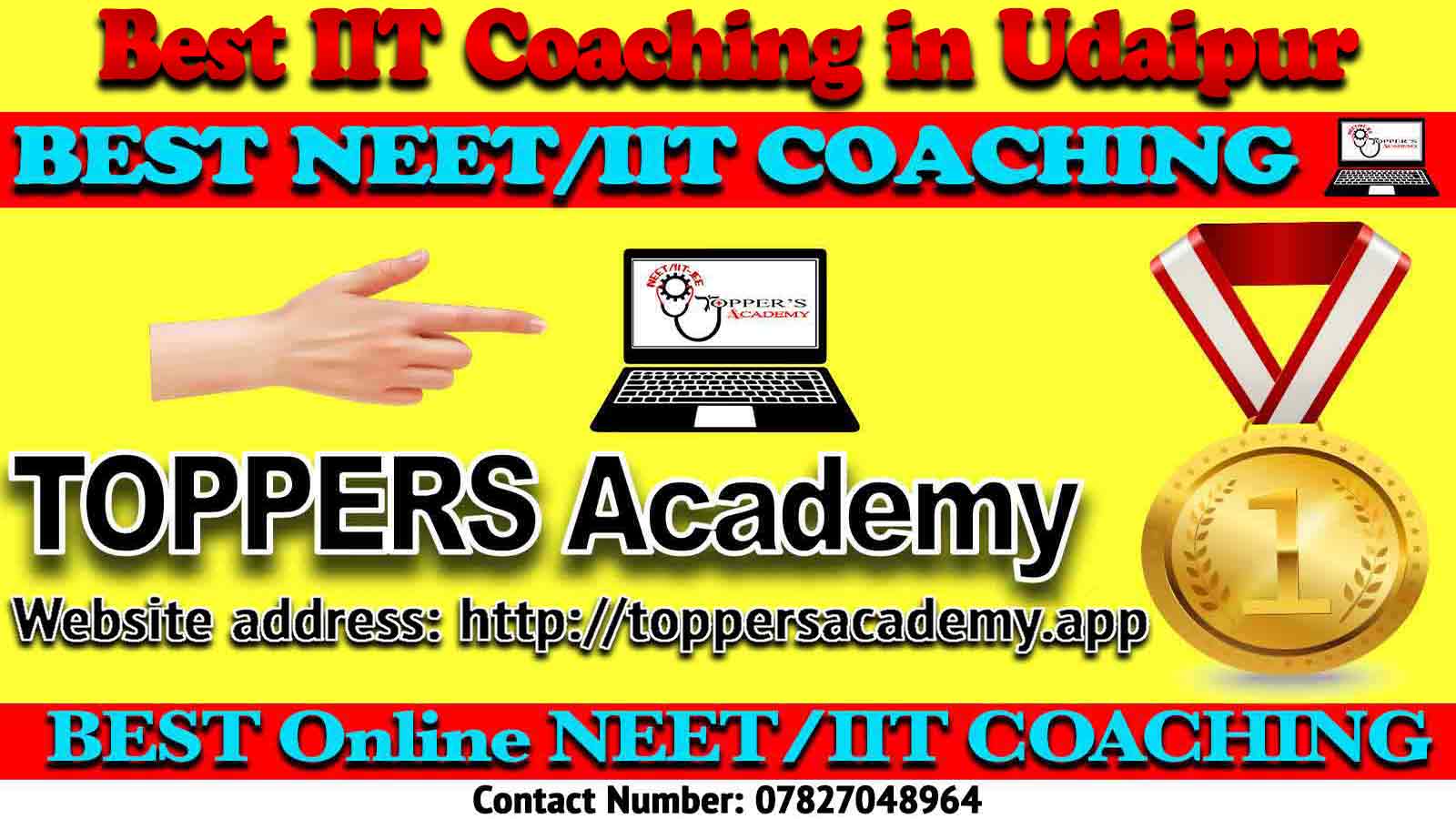 Best IIT JEE Coaching in Udaipur