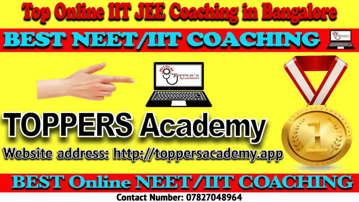 Best Online IIT JEE Coaching in Bangalore