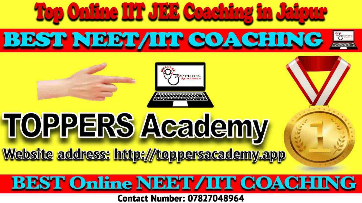 Best Online IIT JEE Coaching in Jaipur